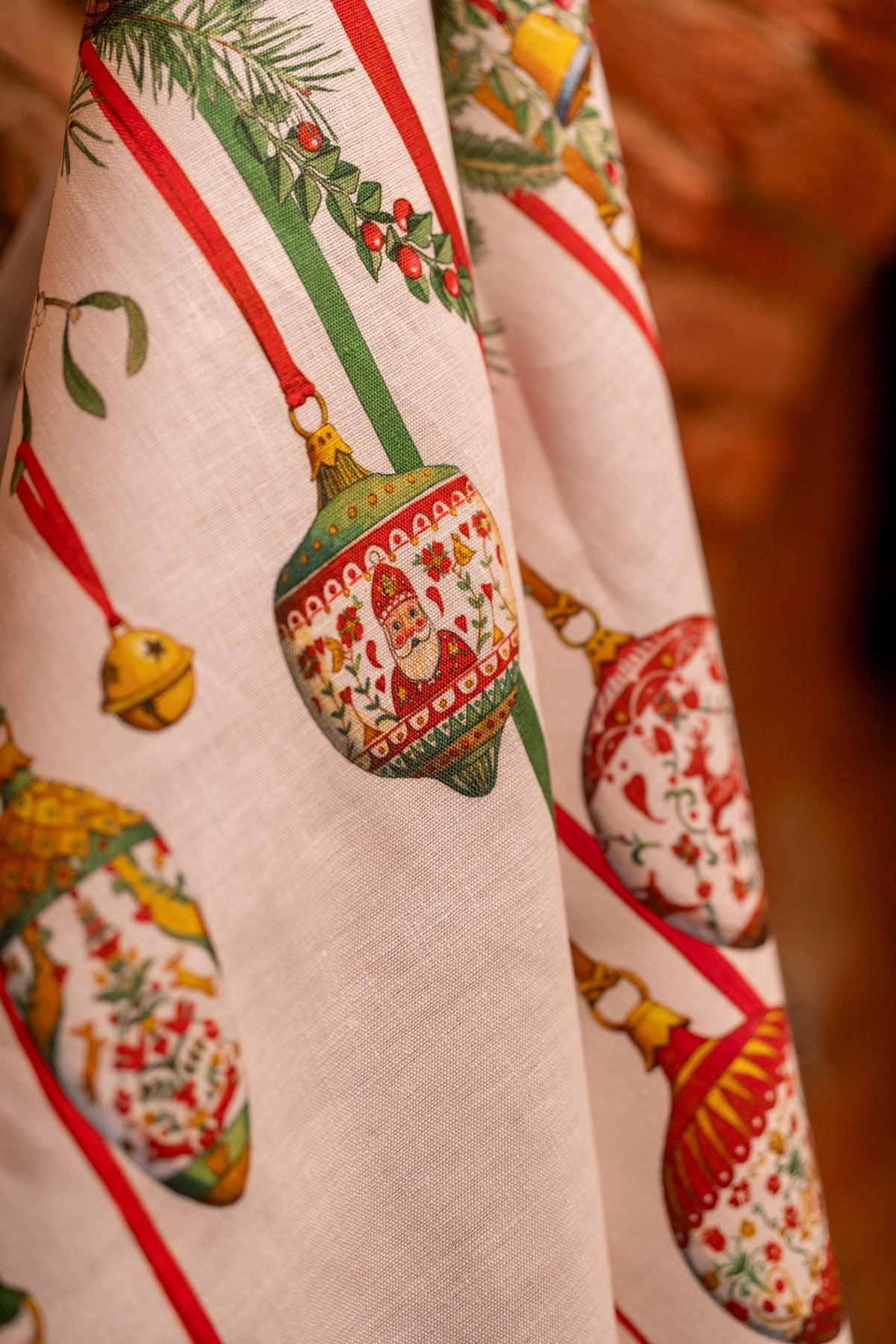 Pinoel Printed Cotton Tablecloth