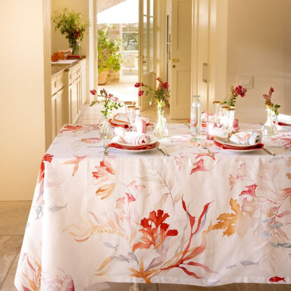 Ondiva Printed Linen Tablecloth