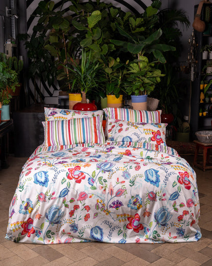 Housse de Couette Agathe en percale de coton