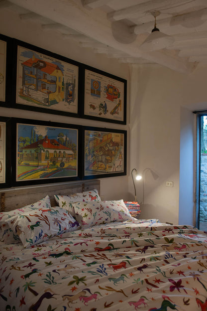 Housse de Couette Agnes en percale de coton