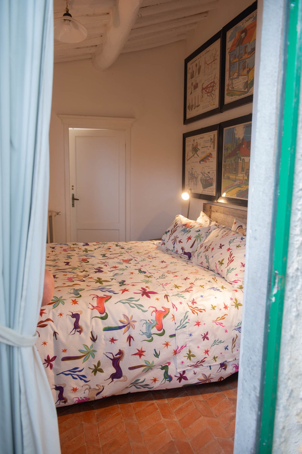 Housse de Couette Agnes en percale de coton
