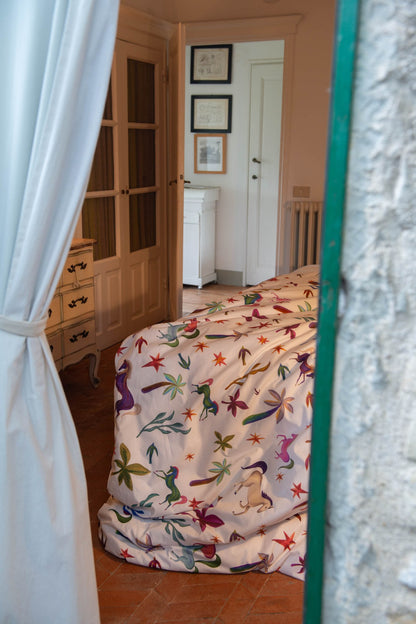 Housse de Couette Agnes en percale de coton
