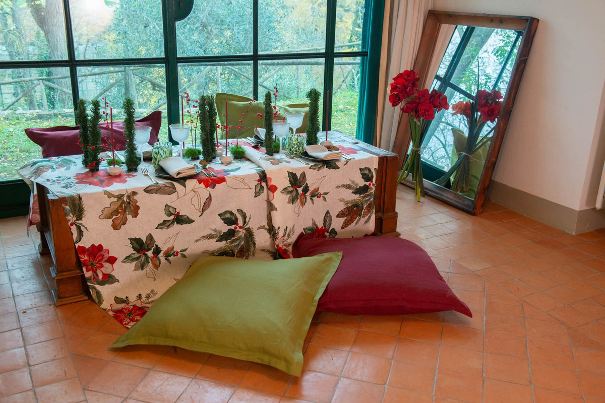 Tovaglia Etoile in lino stampato