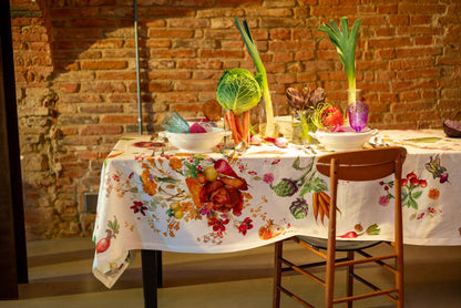 Tovaglia Hortus in lino stampato