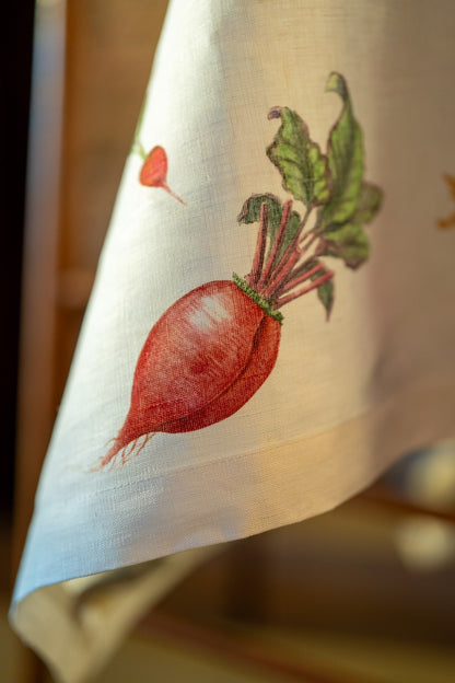 Tovaglia Hortus in lino stampato