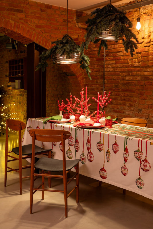 Pinoel Printed Cotton Tablecloth