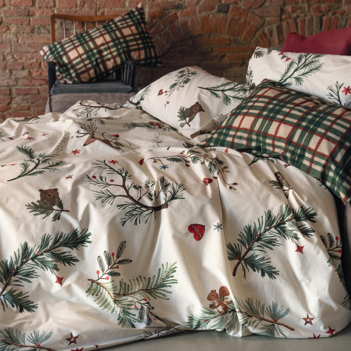 Housse de Couette Rudy en percale de coton